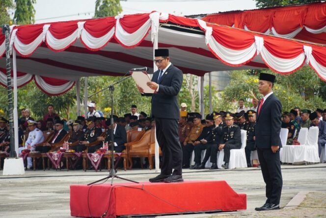 
					HUT ke-81 RI, Pimpinan DPRD Pemalang Ikuti Rangkaian Upacara di Alun-Alun