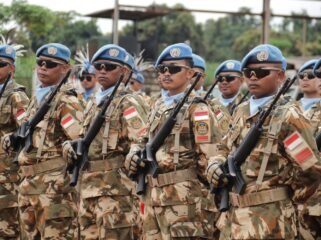 Prajurit Yonzipur 4/TK Raih UN Medal dalam Misi Perdamaian PBB di Afrika Tengah