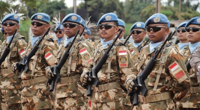 Prajurit Yonzipur 4/TK Raih UN Medal dalam Misi Perdamaian PBB di Afrika Tengah
