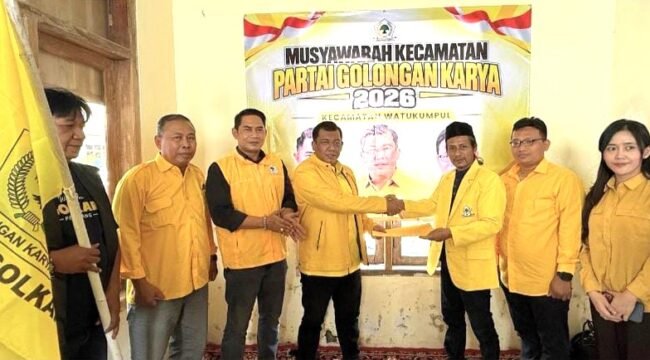 Solehudin Terpilih Ketua PK Golkar Watukumpul Secara Aklamasi, Didukung 15 Pengurus Desa