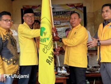 Muscam Golkar Ulujami, Drs. Mugiri Terpilih Secara Aklamasi Jadi Ketua PK Golkar