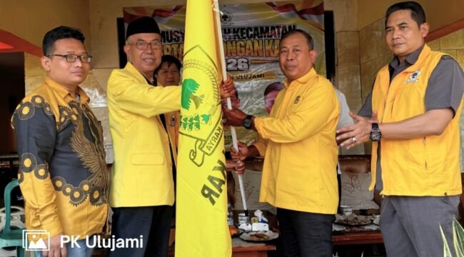 Muscam Golkar Ulujami, Drs. Mugiri Terpilih Secara Aklamasi Jadi Ketua PK Golkar