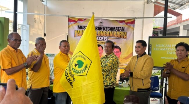 H. Asnawi Terpilih Aklamasi sebagai Ketua PK Golkar Ampelgading, Siap Tingkatkan Suara Partai