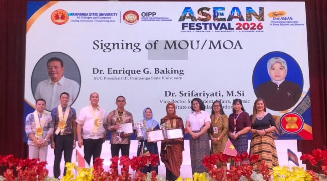 USIP Jalin Kerja Sama dengan Pampanga State University Filipina di ASEAN Festival 2026