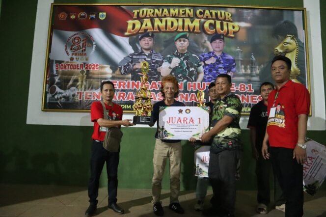 
					Turnamen Catur Dandim Cup Pemalang Diikuti 217 Peserta, Awam Wahono Keluar sebagai Juara Umum
