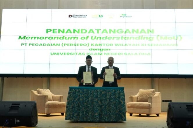 
					Pegadaian Kanwil XI Semarang dan UIN Salatiga Teken MoU, Perkuat Literasi Keuangan dan Kompetensi Mahasiswa