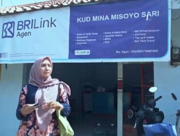 BRILink Agen KUD Mina Misoyo Sari di kawasan TPI Tanjungsari