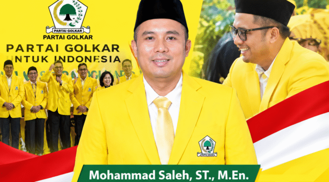 Ketua DPD Partai Golkar Jawa Tengah, Dr. Mohammad Saleh, S.T., S.H., M.En.