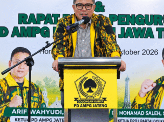 Ketua DPD Golkar Jawa Tengah, Mohammad Saleh,