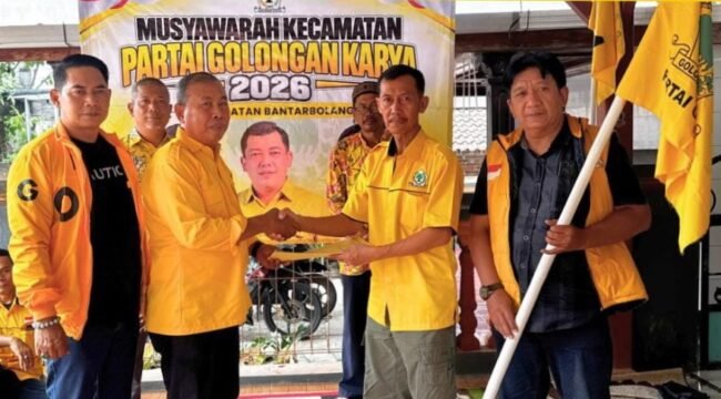 Puryanto Terpilih Secara Aklamasi Pimpin PK Golkar Bantarbolang, Target Perkuat Basis Suara
