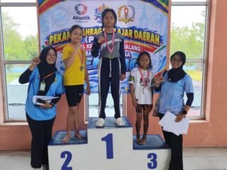 Bangga! Ikna Rania Azzahra Bersinar di Kejuaraan Renang Kecamatan Pemalang, Borong Tiga Gelar Juara