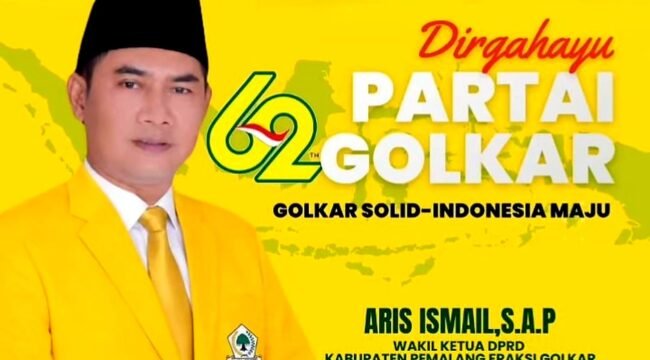 Wakil Ketua DPRD Kabupaten Pemalang, Aris Ismail, S.AP.,