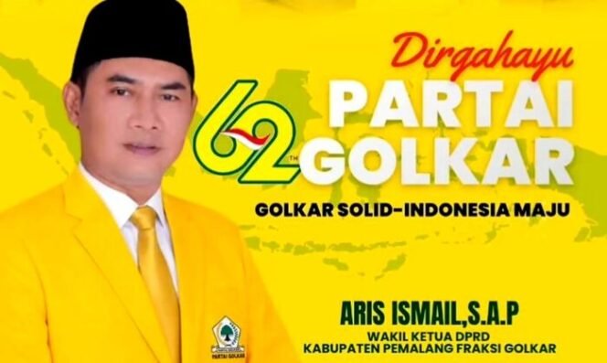
					Wakil Ketua DPRD Kabupaten Pemalang, Aris Ismail, S.AP.,
