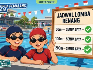 Sempat Jadi Sorotan, Panpel Tegaskan Nomor Renang 200 Meter Tetap Dilombakan di POPDA Pemalang 2026