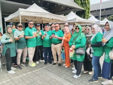Wakil Ketua DPRD Jateng Mohammad Saleh Apresiasi Jalan Sehat KAHMI-FORHATI, UMKM Lokal Ikut Dipromosikan