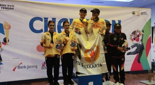 Klasemen Sementara Porprov XVII Jateng 2026, Pemalang Raih Perak dari Dancesport